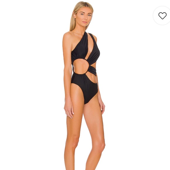 DEVON WINDSOR Nadine One Piece in Black - Picture 2 of 4